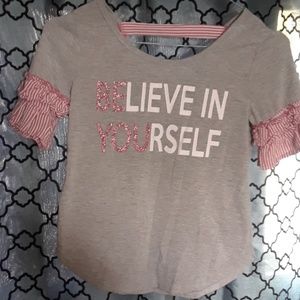 Lily bleu 'Be You' Girl's top